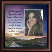 God Didn't Promise Days without Pain, Encouragement gifts for Women, Gift for Cancer Patients, Chemo Patient Gifts, Cheer Up Gifts, Uplifting Gifts, God's Promises, 6424W