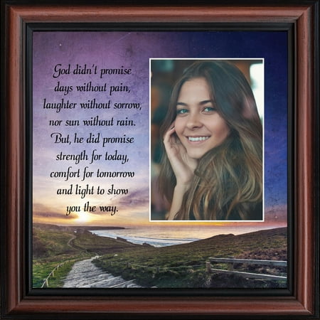 God Didn't Promise Days without Pain, Encouragement gifts for Women, Gift for Cancer Patients, Chemo Patient Gifts, Cheer Up Gifts, Uplifting Gifts, God's Promises, 6424W