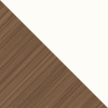 Rustic Brown & White