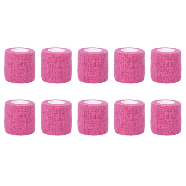 Elastic Bandage,10Pcs Self Adhesive Bandage Bandage Bandage Wrap Smooth Operation