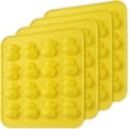 thumbnail image 1 of Chocolate Silicone Molds, 4 Pack 16 Cavity Non-stick Food Grade Silicone Molds for Ice Cubes, Jelly, Gummy Candy, Hard Candy, 1 of 5