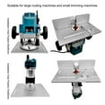 thumbnail image 3 of Router Flip Board, Precise Scale Router Table Insert Plate Hard Wearing  for Routing Machine, 3 of 7