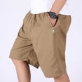 thumbnail image 6 of Admvng Cargo Shorts for Men Casual Loose Elastic Cotton Basketball Comfy Workout Big and Tall Plus Short Pant With Pocket Size XL-5XL, 6 of 7