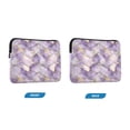 thumbnail image 7 of FORMRS 13-13.3 inch Laptop Sleeve Case Soft Carrying Quilted Computer Bag Cover, Pastel Purple Marble Pattern, 7 of 7