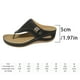 thumbnail image 2 of Mujeres Sandalias ortopédicas Sandalias huecas de verano Agradables Senos gruesos Zapatos de playa, 2 of 6