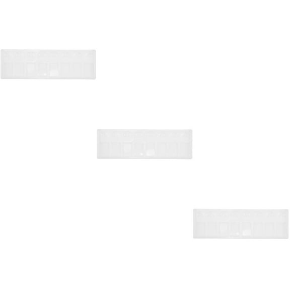 Raindrops 3pcs Plastic Paint Color Palette Painting Pallet Tray Plastic Water Color Palette Paint Pallet