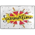thumbnail image 2 of GZHJMY Summer Cute Watermelon Fruits Area Rug 4x6 Soft Rugs Indoor Decorative Comfort Floor&nbsp;Carpet Nursery Rugs Non-Slip Rectangle Mat for Entryway Bedroom Decor Kids Playing Room Carpet Runner, 2 of 7