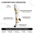 thumbnail image 2 of Sikiie Sunflower Gnomes 1 Pairs Compression Socks for Men and Women 15-20 mmHg Running Support Socks, 2 of 7