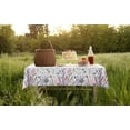 thumbnail image 5 of Rectangle Tablecloth Wrinkle Free Table Cover Floral Tablecloth 60x86Inch Table Cover for Kitchen Dining Table, 5 of 5