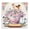 Gingham Kitchen Floral Still Life, variant on Stupell Industries Well With My Soul Religious Painting Black Floater Framed Canvas Art Print Wall Art, 18 x 18