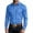 Sky Blue, variant on ZUBKTE Men's Work Shirts Solid-Color Long-Sleeve Button-Down western Shirts with Pockets S-3XL