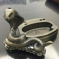 thumbnail image 5 of Piioket Snake Cobra Shaped Novelty Cigarette Cigar Lighter Refillable Butane Gas Lighter with Ashtray Ash Tray, 5 of 7