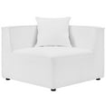 thumbnail image 3 of Modway Saybrook 4-Seater Fabric Outdoor Patio Sectional Sofa in White, 3 of 10