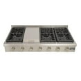 thumbnail image 5 of Kucht Professional 48" Modern Stainless Steel Propane Gas Range Top in Silver, 5 of 5