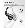 thumbnail image 5 of Open Ear AC390 Headphones Bluetooth 6.0 Wireless Earbuds with Stereo Sound 24H Playtime IPX5 Waterproof Rotating Charging Case Ultra-Light for Outdoor Sport, 5 of 6