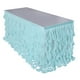 thumbnail image 5 of Falda de mesa de tul azul para despedida de soltera, boda, baby shower y fiesta de cumpleaños Los 75x183cm, 5 of 9
