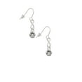 thumbnail image 3 of Delight Jewelry Silvertone Mini Rounded Paw Silver tone Infinity French Earrings, 3 of 4