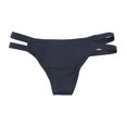 thumbnail image 2 of Tavik Womens Chloe Side Tab Bikini Swim Bottom, Blue, Medium, 2 of 2
