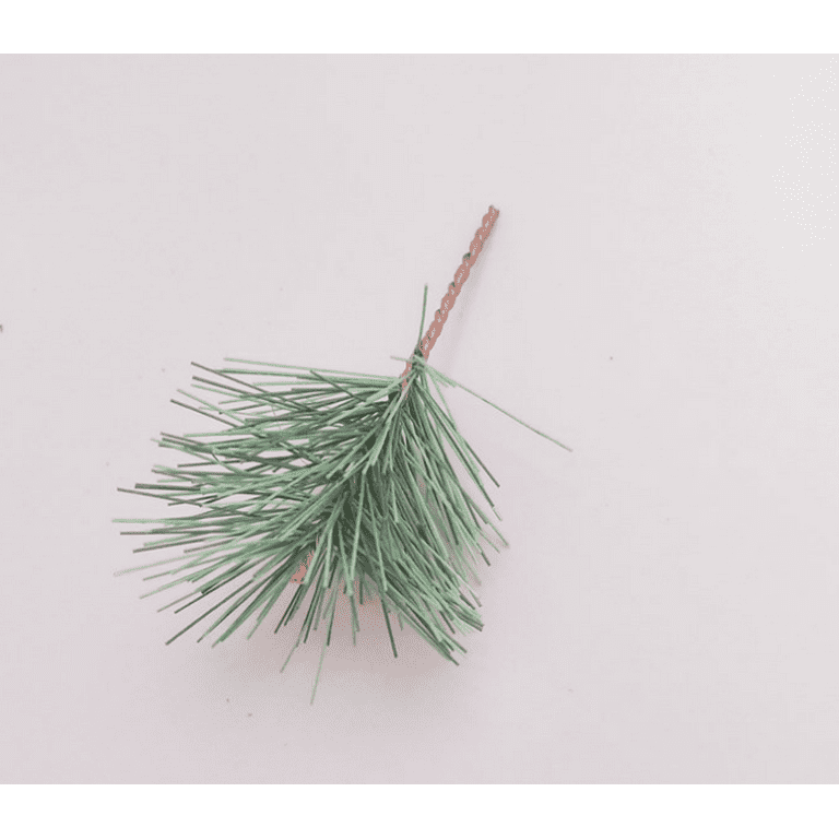 Artificial Green Pine Needles Branches-Small Pine Twigs Stems Picks-Fake  Greenery Pine Picks for Christmas Garland Wreath Embellishing and Home  Holiday Garden Decoration 