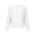 thumbnail image 2 of Innerwin Pull d'Hiver Chaud pour Femmes, Pull Thermique Uni Blanc TG, 2 of 6