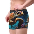 thumbnail image 2 of Hirioo Colorful Flower Sea Turtle for Men's Boxer Briefs Men Cotton Underwear Boxer Briefs Panties-Small, 2 of 5