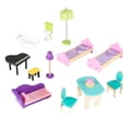thumbnail image 4 of Kidkraft 65082 My Dream Mansion 3 Story Dollhouse for 12 inch Dollhouses, Pink, 4 of 6