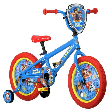 Nickelodeon 16 inch Paw Patrol All Character Bike (Best 14 Inch Boys Bike)