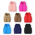thumbnail image 5 of GYRATEDREAM Boys Girls Outerwear Vests Kids Puffer Vest Lightweight Waterproof Sleeveless Zip Up Jacket Sleeveless Coat for 5-6Y Blue, 5 of 5