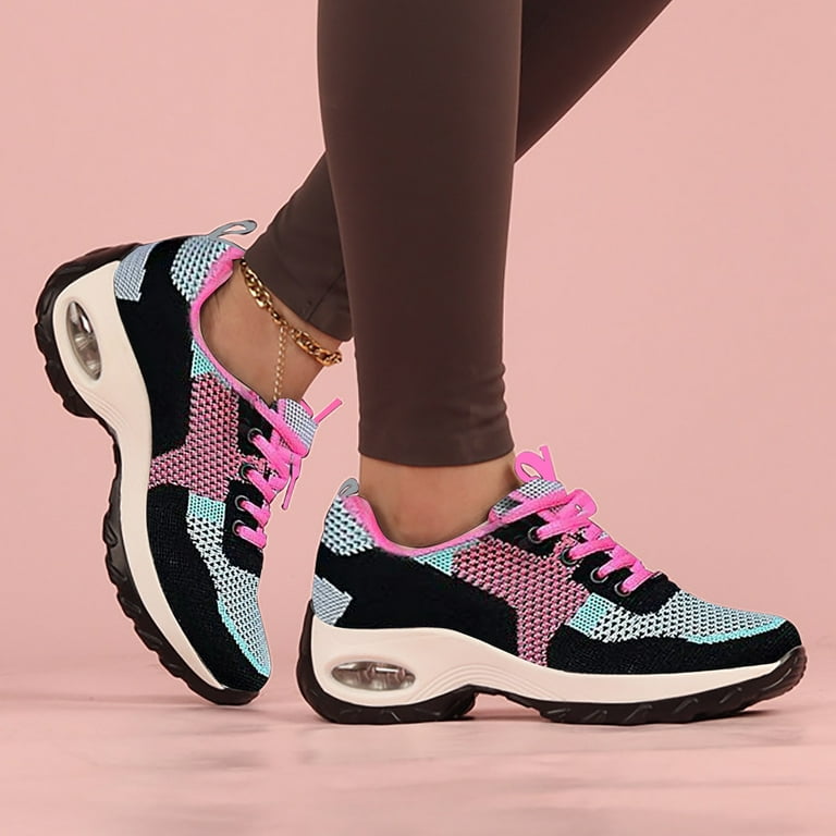 Ladies colorful sneakers hotsell