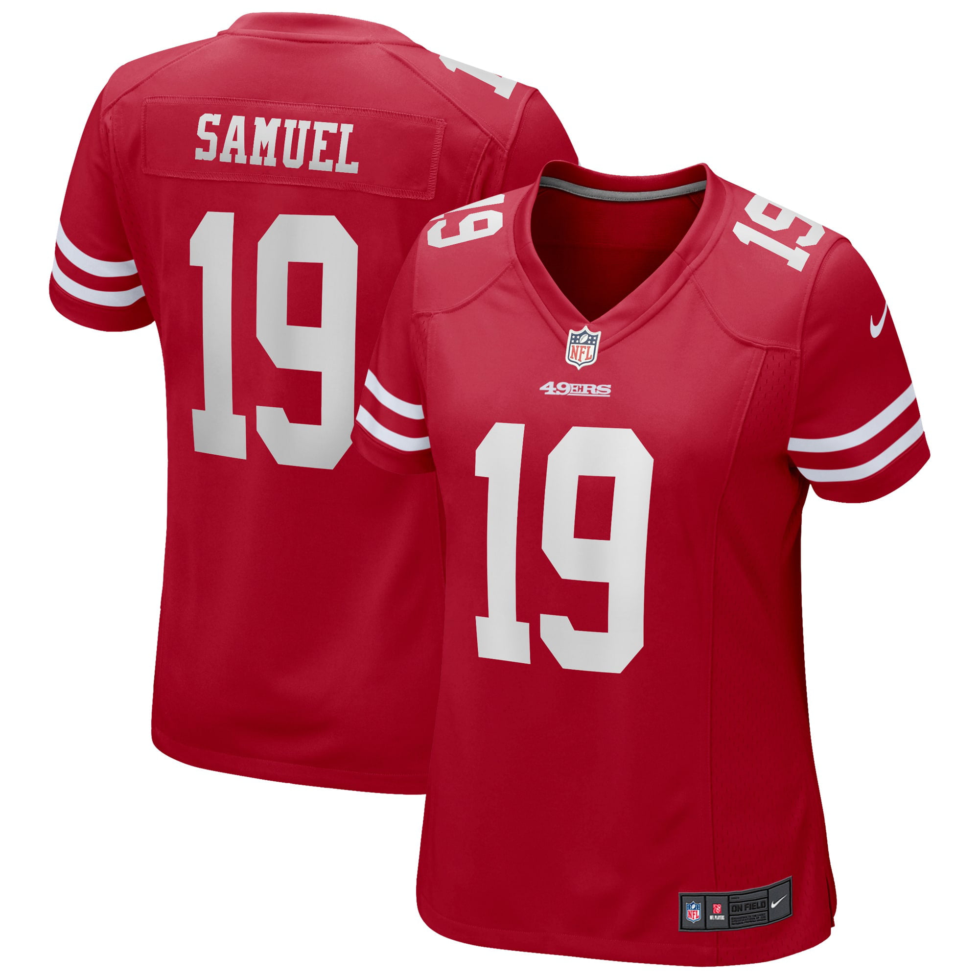 Deebo Samuel San Francisco 49ers Nike Women\'s Game Jersey - Scarlet - Walmart.com - Walmart.com