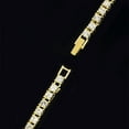 thumbnail image 6 of Celvieroot Iced Out Diamond Tennis Chain Necklace for Men Women Cuban Link Chains Gold Silver Rhinestone Tennis Necklaces Teen, 6 of 8