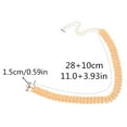 thumbnail image 5 of UDIYO Choker Leaf Design Collar Chain Alloy Punk Women Choker Necklace Jewelry for Party, 5 of 7