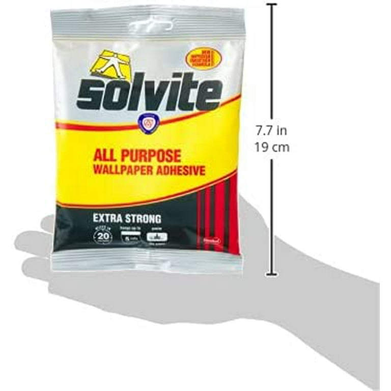 Solvite - All Purpose Wallpaper Paste Sachet 5 Roll