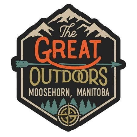 

Moosehorn Manitoba The Great Outdoors Design 4-Inch Fridge Magnet