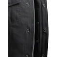 thumbnail image 4 of First Mfg Co - No Limit - Men's Motorcycle Biker Riding Black Twill Vest - Small, 4 of 4
