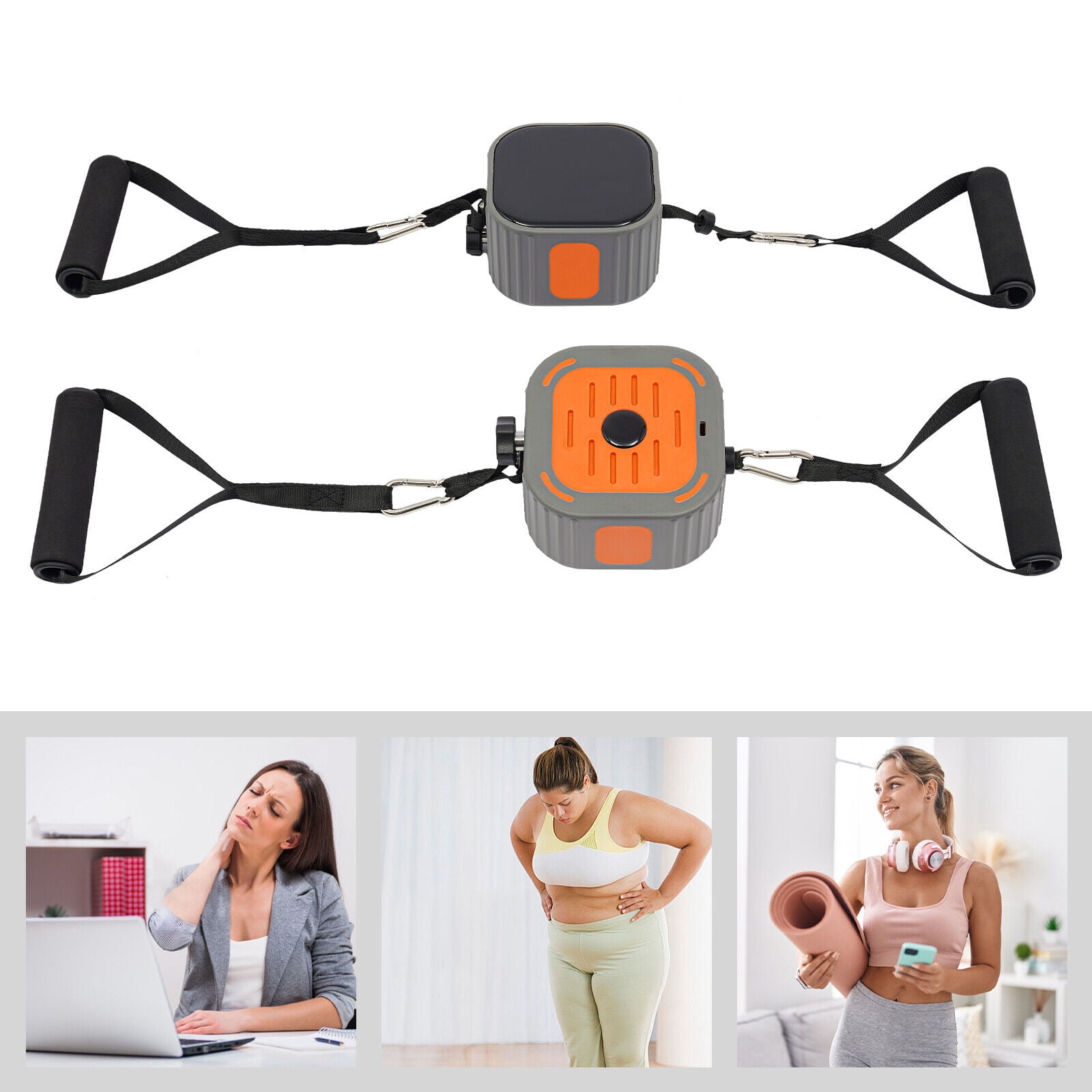 Workout Bands& Pump Set,Exercise Bands with Handles,Fitness Pump& Band Kit