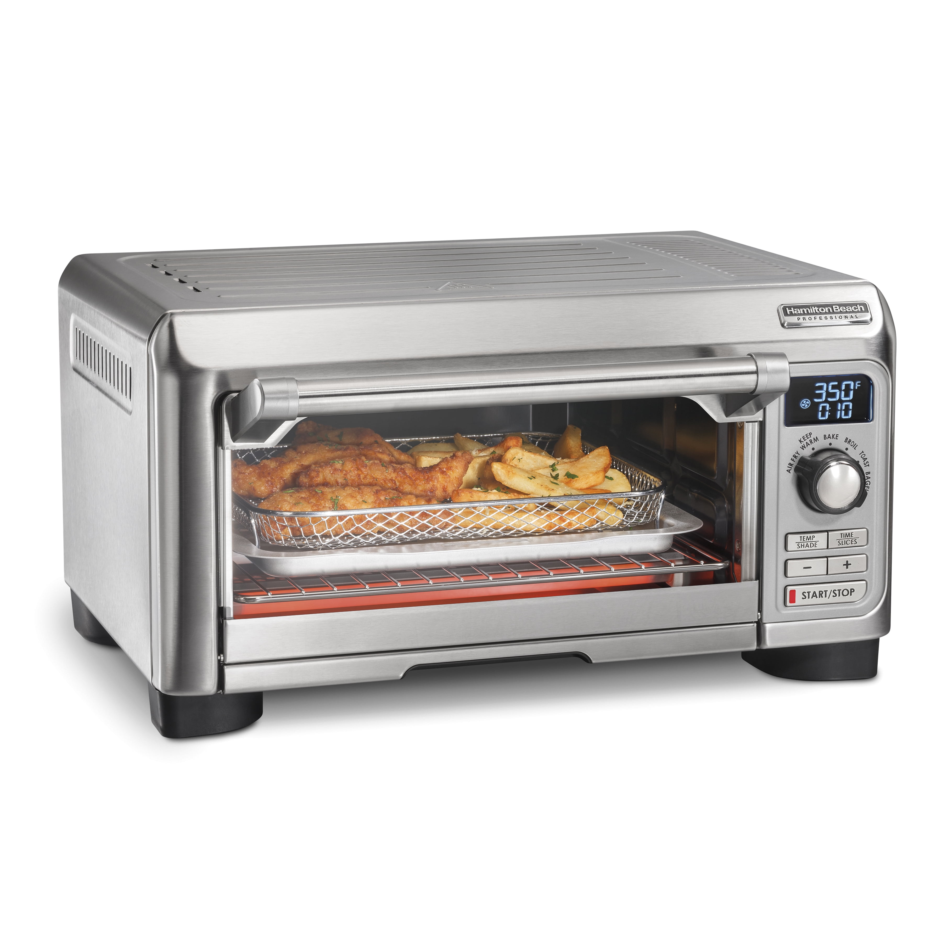 Hamilton Beach Professional Sure-Crisp Air Fry Digital Toaster Oven, 31241  