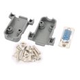 thumbnail image 2 of Unique Bargains DB9 9-Pin 2 Rows Male Converter Connector Adapter w Plastic Housing Assembly, 2 of 3
