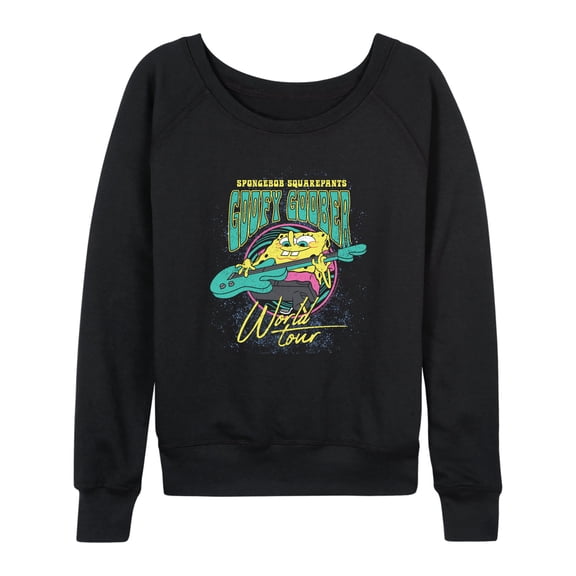 SpongeBob SquarePants - Goofy Goober Tour - Women's French Terry Long Sleeve Pullover