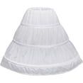thumbnail image 2 of Abaowedding Falda de crinolina con 3 aros para niña, 2 of 5