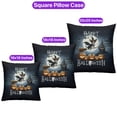 thumbnail image 3 of Happy Halloween Rat Terrier Witch Pumpkins Bats Pillowcase Double Sided Ratty Dog Lover Pillow Case Covers - 13012, 3 of 3
