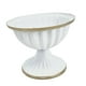 thumbnail image 1 of Jarrón decorativo de urna francesa, cuenco europeo de hierro, adorno floral. blanco grande, 1 of 9