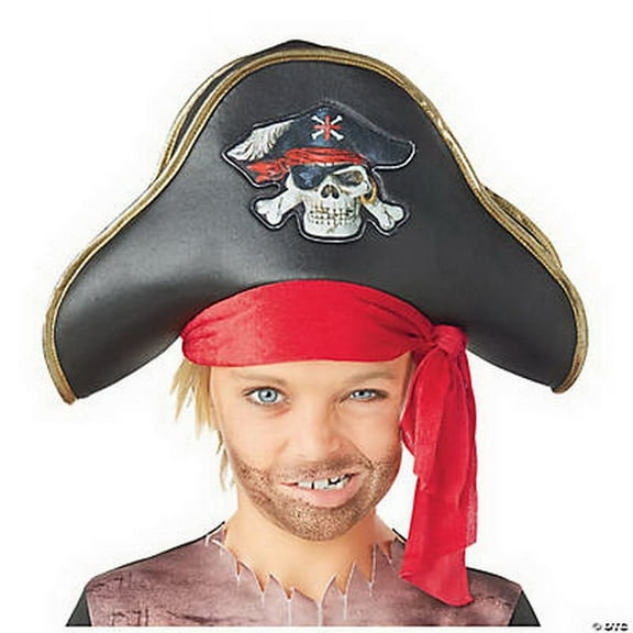 Seasons USA SEW10596 Pirate Captain Hat - Child