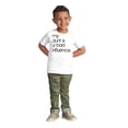 thumbnail image 3 of My Aunt is a Bad Influence Funny Cute Toddler Boy Girl T Shirt Infant Toddler Brisco Brands 18M, 3 of 6