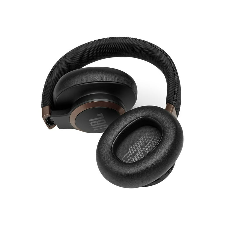 afhængige offentlig Dag JBL Live 650BT On-Ear Wireless Headphones with Noise-Cancelling and Voice  Assistant (Black) - Walmart.com