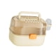 thumbnail image 5 of Jaula para hámster con botella de agua, multiusos, transpirable, para hámster, estuche de transporte para erizos, animales pequeños, ratones y jerbos. Beige, 5 of 9