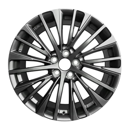 Premium 18x8.0 Black Machine Face Wheel for Toyota & Lexus – Durable A356 Alloy, 5x114.3 Bolt Pattern (1 Pc)