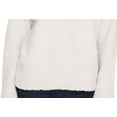 thumbnail image 3 of Sanctuary Womens Texured Teddy Crewneck Sweater, 3 of 3