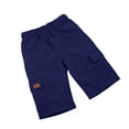 thumbnail image 3 of Rggeeun Baby Boys Shorts Solid Color Cargo Elastic Waist With Flap Pockets Loose Fit Knee Length For Summer Holiday Fashion Bottoms,Blue,15-16 Years, 3 of 8