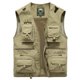 thumbnail image 2 of Chaleco multibolsillo para hombre, chaleco para fotografía de pesca, abrigo, ropa, chaquetas, verano, primavera, talla grande, 2022, 2 of 5